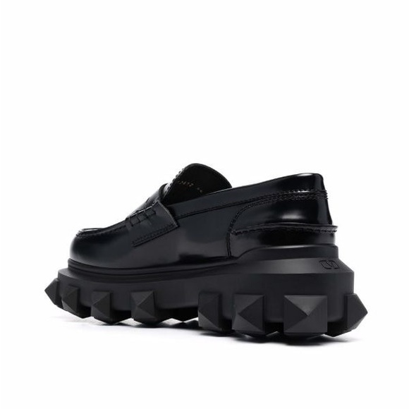 Valentino Trackstud Loafers - Picture 3 of 4